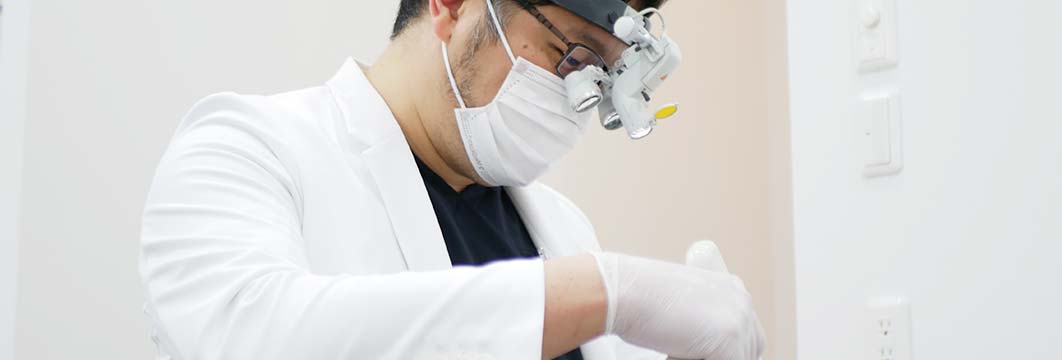 できる限り、天然の歯を残す治療